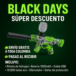 Pistola Hidrogel Recargable Black Days