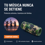 💥 JBL Charge 5 Beast Mode – El sonido camuflado más potente.